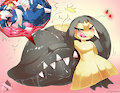 [Commissioned] Mawile vs Meostic