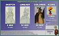 Vagoncho's Commission Price Sheet [2019]