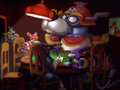 Robotic Dogs Playing Uno by MochilaMuerte