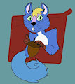 Trevor Blue Squirrel 1
