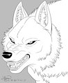 Wolf Lineart
