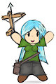 Chibi with a Crossbow by alterissue