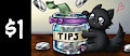 Tiny Tip Jar Patreon Tier Image