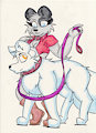 Wolf and Dog