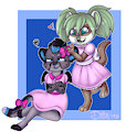 Dressing up the Cheetahbeasty by LilDooks
