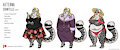 Aeterna visual novel game - Character WIP: Chantelle LaBelle by Aeterna