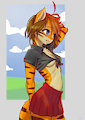 personal art/warm up by SynnfulTiger