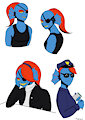 Undyne Sketches