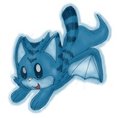 Kitty Ghost Bat by jennytablina