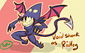 Voidshark as Ridley by Rokuhokage