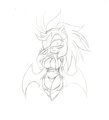 sexy Zuka bust by ThrenodyGrimblood