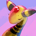 Ampharos by HazelNoisette