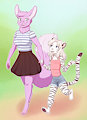 River and Tarri by softbutt