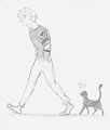 Kamina n Cat by CobaltPie