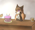 Mae turns two