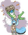 Chibi Fortune Favors the Bold by alterissue