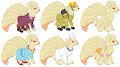 Ninetales' clothes