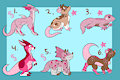 QUICK ADOPT : Neopolitan speckled adopts!
