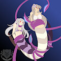 Tentacle monster by Katsiika
