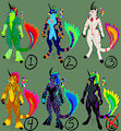 Female Avicorn Adoptable Set 1