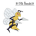 Pokedex : 015 Beedrill