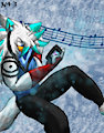Listening to tunes by NoN4M3