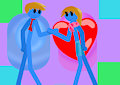 The dating at Blue Stick