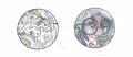 Twilight and Molestia - button pin ver