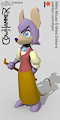 Miley Mouse in 3D