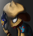 There is a spy creeping around here by sneaks