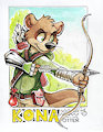 BLFC badge: Kona Otter by pandapaco