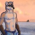 Beach Bandit by tsaiwolf