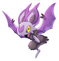Noibat, Nuzleaf by Cubow