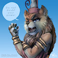 Queen Beans || Sekhmet-Mut by TheTwinHalls