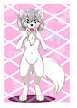 commision sketch - arctic fox by Farcuf