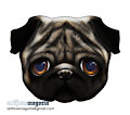 Sad Pug by Anthrasmagoria