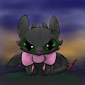 cute toothless by Sachat