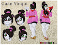 Panda OC Sheet commission by Ashardy