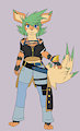 pokemon academy: Solar effect: Yuna Writer (growlith form)