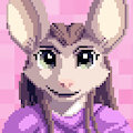 Celine Pixel Portrait