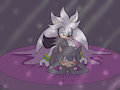 Yaoi artwork - Kazma and Silver doing it on the bed