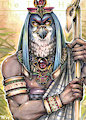 He Who Rises as Gold || Ra, Gods of Egypt by TheTwinHalls