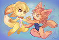 Iankeaton & Pan - commission by Quinto