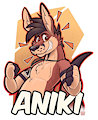 aniki Roo badge - artwork by thatpuggy by aniki