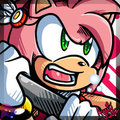 Quick Portraits -- Angry Amy/Suave Espio/Happy Tails