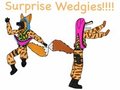 Surprise Wedgies!