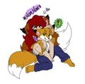 Dram and Mitsy OC (old)