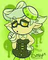 Gleaming in Green