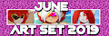 June Art Set 2019