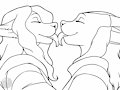 [Comm]New Year's Kiss by Katidragon